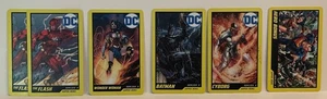 DC Comics 3. Serie Superheld Coin Pusher Karten Lot 6 Batman Flash Cyborg - Bild 1 von 1