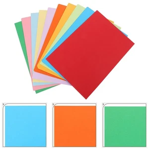 100 Blatt A4 farbiges Papier: farbiges Druckerpapier für Home Office Drucker - - Bild 1 von 19