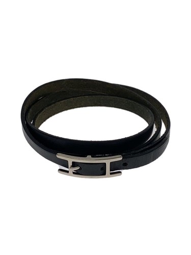 HERMÈS Bracciale HERMES pelle BLK donna