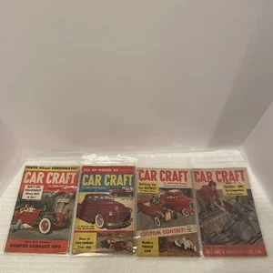 1954 Car Craft Magazine (Lot Of 4) February, May,  July, and December - Picture 1 of 6