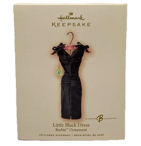 Hallmark Keepsake Barbie Little Black Dress 2007 Exclusive Christmas Ornament - Picture 1 of 5