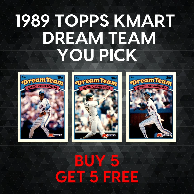 1989 Topps Kmart Dream Team #1-33 - YOU PICK - Complete Your Set - Image 1 of 1