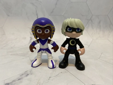PJ Masks Action Figures Lot of 2 Pharaoh Boy Luna Girl Villains Hasbro Cover