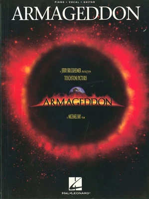 Armageddon Songbook Piano Voice Guitar 1998 Hal Leonard Soundtrack Sheet Music - Image 1 of 4