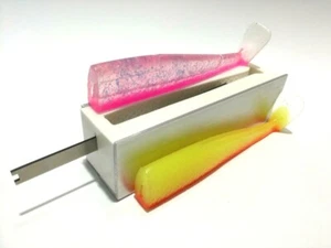 Combo 13 cm split belly lure mold + steel blanks for 7.5 cm epoxy lure - Picture 1 of 6