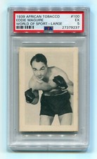 1939 African Tobacco World of Sport Large 100 Eddie Maguire PSA 5 NQ boxing card