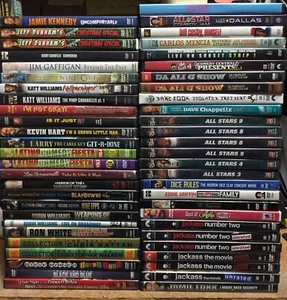 Updated $3 Each Comedian/Comedy DVDs (Carlin, SNL, Jackass) - Buy more to Save $ - Picture 1 of 73