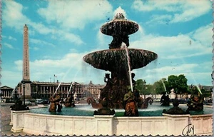 Tarjeta postal vintage fuente Paris Et Ses Merveilles 1965, foto #2691 - Imagen 1 de 2