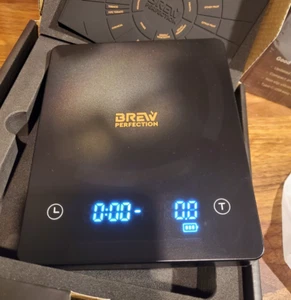 New BREW Perfection Baking Coffee Scale LED Rechargeable High Precision Weighing - Picture 1 of 18