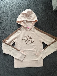 Neu Roxy Damen Pullover Gr. M mit Kapuze Rosa - Bild 1 von 4