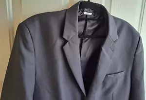 Haband Executive Division Men's 44R Button Blazer Dk Gray Sport Coat NEW - Picture 1 of 4