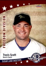 2017 Atlantic League All-Stars Choice #50 Travis Scott Bench Coach Baseball Card