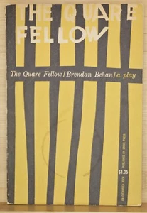 The Quare Fellow Brendan Behan Grove Press Paperback - Picture 1 of 11