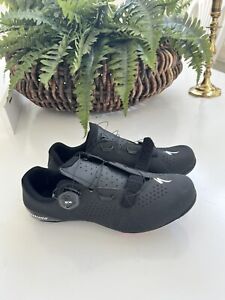 Specialized Body Geometry Torch 2.0 Cycling Shoes Mens 9 Black BOA Speed Laces