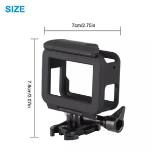 Protective Cover Case Frame Housing Border Shell Mount Base For GoPro Hero 5/6/7 - Bild 1 von 8
