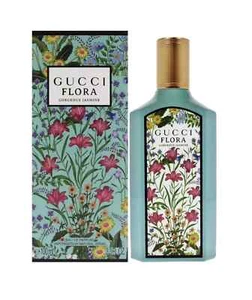 Flora Gorgeous Jasmine By Gucci 3.3 oz EDP Perfume for Women Spray New In Box - Picture 1 of 4