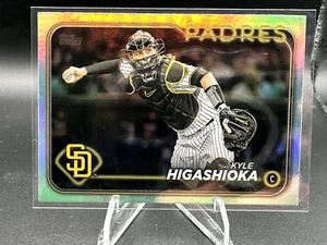 2024 Topps Series 2 Kyle Higashioka Rainbow Foil San Diego Padres - Picture 1 of 2