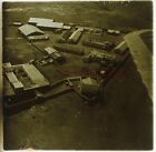 Photo Overhead Aircraft Military France c1918 Stereo Plate Glass Vintage Vn9