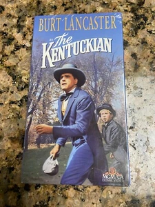 Vintage Factory Sealed VHS The Kentuckian Burt Lancaster RARE - Picture 1 of 4