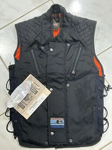Vanson Streamliner Mens 34 L Black Vest Liner for Sport Rider Jackets Motorcycle - Picture 1 of 7