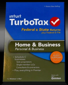 2013 TurboTax Home & Business federal e-file & state tax return for PC & Mac CD - Picture 1 of 6