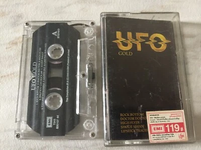 UFO Gold Compilation Cassette Tape (EMI Thailand 2000) Hard Rock 80s Foto 1 de 3