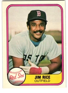 1981 Fleer #222 Jim Rice Boston Red Sox - Picture 1 of 2