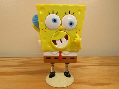 Bob Esponja Oracle 2004 Mattel Faça uma Pergunta 8 Bolas Vintage FUNÇÕES TESTADAS - Imagem 1 de 4