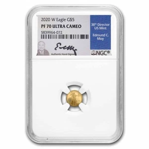 2020-W 4-Coin Proof American Gold Eagle Set PF-70 NGC (Moy) - Picture 1 of 3