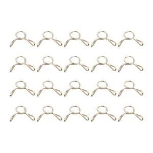 20Stk Schlauchschellen 4mm ID für 2.5-3mm Schlauch 65Mn Eindraht Federklemme - Bild 1 von 5