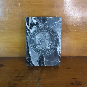 Vintage - Walter Hagen Invitational American Cancer Society Marmor Medaille Auszeichnung - Bild 1 von 2