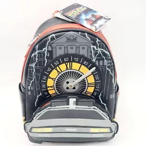 Ritorno Al Futuro Delorean Tachimetro Loungefly Mini Zaino Universale Brilla - Foto 1 di 6