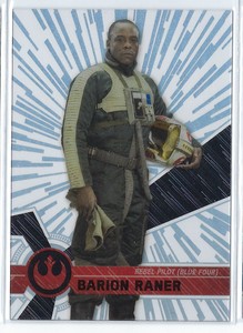 2017 Topps Star Wars High Tek Barion Raner #91 Pattern #2 Form #2