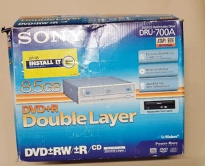 Sony DRU-720A Internal EIDE DVD+R Double Layer/DVD+RW (4X+R, 16X+RW, 8X-R) - Picture 1 of 2