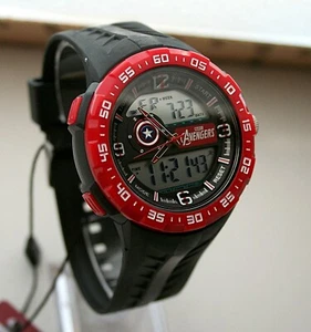 Marvel Comics Captain America Avengers Big Watch New Box Disneyland Hong Kong RD - Photo 1/7