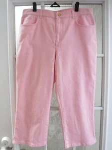 Lauren Ralph Lauren Jeans Co. Pantalón Capri Rosa Mujer 10 ~Excelente~ - Imagen 1 de 9