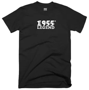 1955 Legend T Shirt 70th Birthday Legend 70 Years Vintage Retro Funny Gift Top - Picture 1 of 10