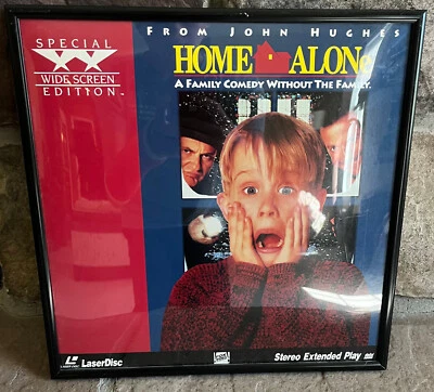 Home Alone John Hughes Wide Screen LaserDisc w/ Black Frame (Mint Condition) Foto 1 de 2