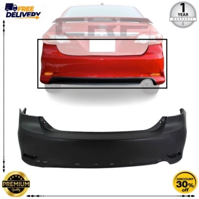Capa de para-choque traseira preparada para 2011-2013 Toyota Corolla TO1100288 5215902978 - Imagem 1 de 4