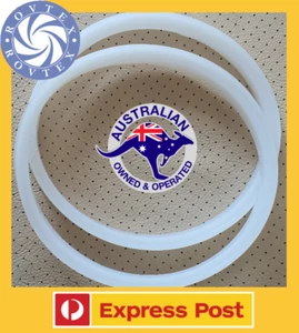 TWO SILICONE SEALS FOR 7L SAUSAGE FILLER - Picture 1 of 8