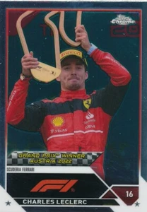 CHARLES LECLERC #154 2023 Topps Chrome F1 Formula 1 SCUDERIA FERRARI - Picture 1 of 2