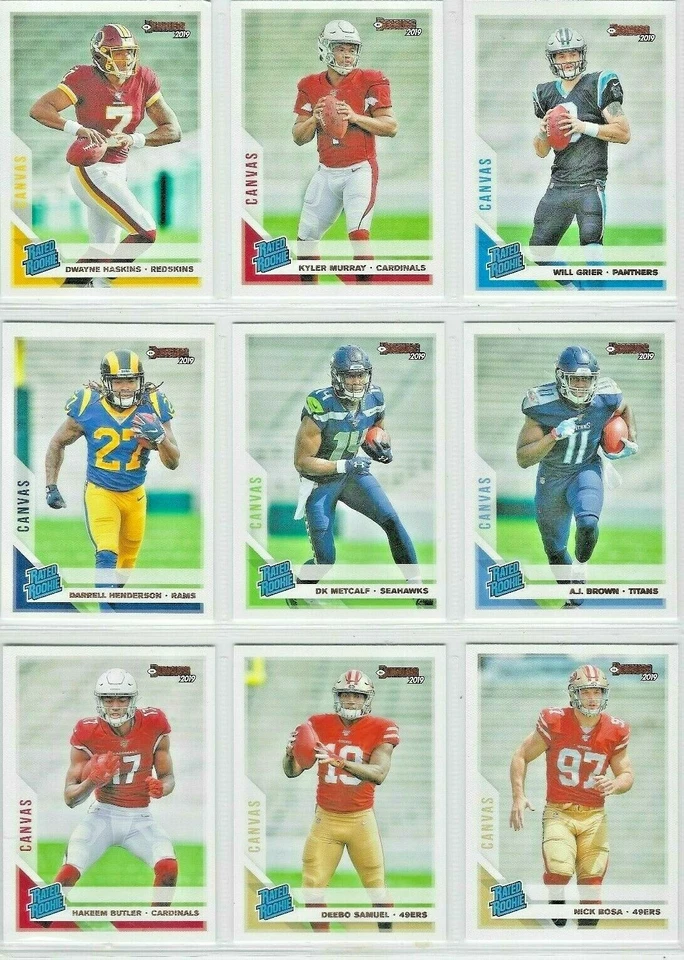 2019 DONRUSS "CANVAS RATED ROOKIES" COMPLETE YOUR SET  (19 DFCRR 1) - Image 1 of 1