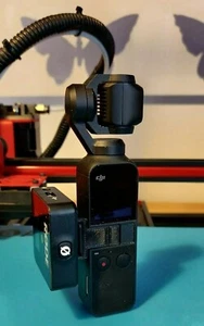 DJI Osmo Pocket Cold Shoe Mount Adapter Accessory Microphone Ease Of Use Hack - Picture 1 of 7