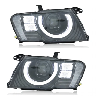 Mitsubishi Pajero Montero V73V75V76V77V78 04-11 modified LED headlight assembly — 第 1/4 张图片