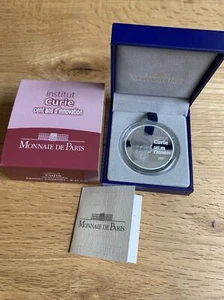 20 euro Marie Curie Monnaie de Paris 900 argento solo 5000 pezzi in tutto il mondo - Foto 1 di 8