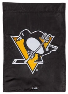*OFFENE FLAGGE* NHL Team Pittsburgh Penguins 164372 APPLIKATION Gartenflagge 12,5 Zoll x 18 Zoll - Bild 1 von 1