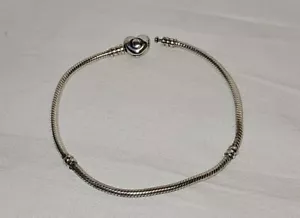 Pandora Armband L: 24 cm 925 Echt Silber Brasselet Armkette Kette - Bild 1 von 6