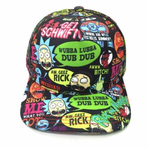 Neu Rick Und Morty Baseball Cap Hat Mütze Kappe Hip Hop Hut Snapback Baseballcap - Bild 1 von 6