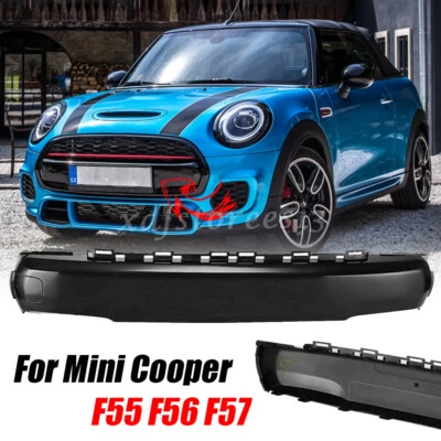 Front Bumper License Number Plate Holder Cover Trim For Mini Cooper F55 F56 F57 - image 1 of 4