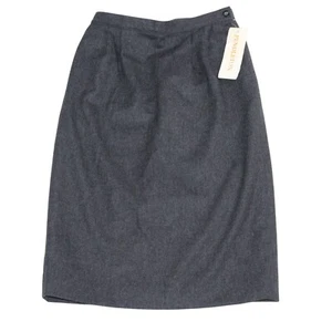 NWT Pendleton Womens Size 12 Modest A-Line Skirt Gray 100% Wool Everyday Wear - Picture 1 of 11